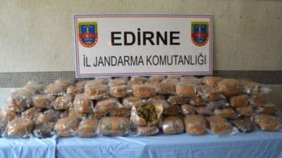 Edirne’de Milyonluk Uyuşturucu Vurgununa Jandarmadan Ağır Darbe