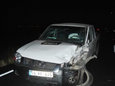 Tekirdağ’da İki Otomobil Çarpıştı: 7 Yaralı