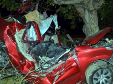 Tekirdağ’da Ağaca Çarpan Otomobilin Sürücüsü Öldü