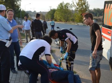 Lüleburgaz’da Trafik Kazası: 2 Yaralı