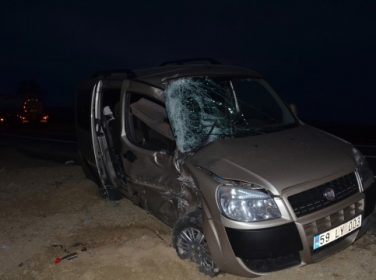 Malkara’da Trafik Kazası: 2 Yaralı