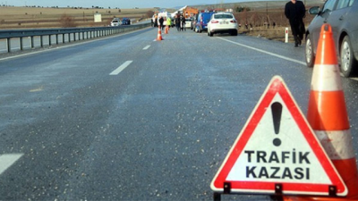 Tekirdağ’da Trafik Kazası: 1 Ölü 1 Yaralı