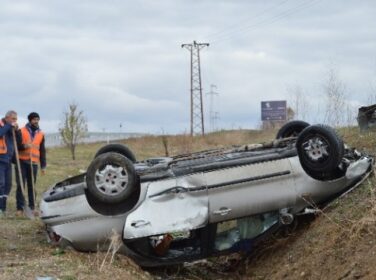 Lüleburgaz’da Trafik Kazası: 2 Yaralı