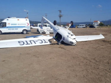 Troy Air Fest’te Korkutan Uçak Kazası: 1 Yaralı