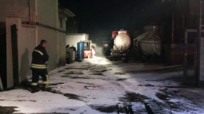 Fabrikada Asit Tankı Devrildi: 9 Yaralı