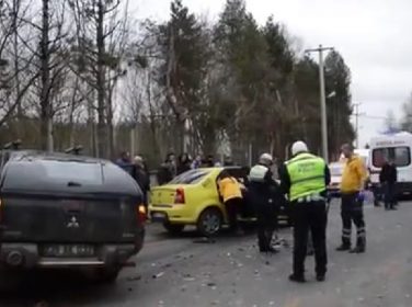 Lüleburgaz’da Trafik Kazası: 3 Yaralı